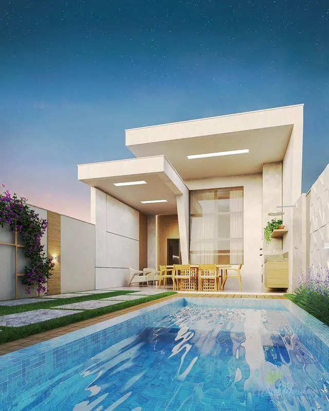 Casa à venda, 112 m² por R$ 460.000,00 - Coaçu - Eusébio/CE
