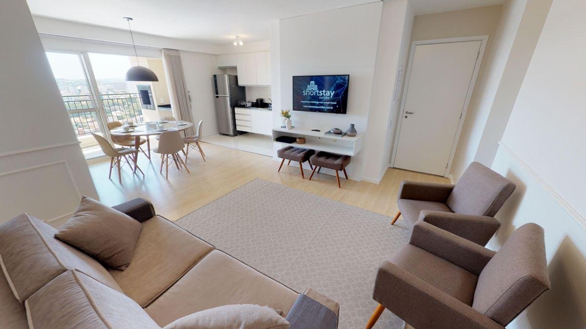 Apartamento Mobiliado 2 Quartos - Aluguel por Período Flexível