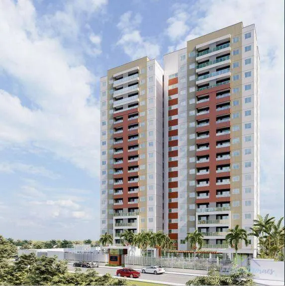 Apartamento com 3 dormitórios à venda, 65 m² por R$ 474.000,00 - Coité - Eusébio/CE